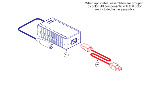 Charger Assembly, Upg parts diagram