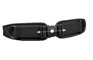 Body Point Dual Pull Padded Belt