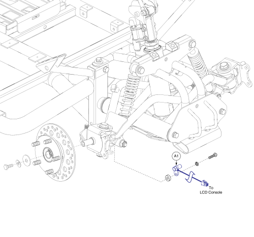 Speed Sensor parts diagram