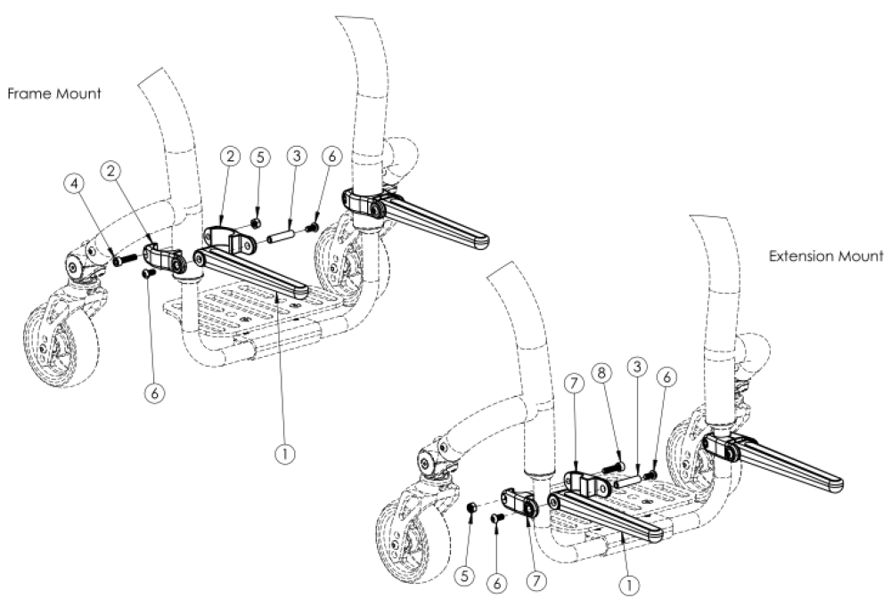 Rogue Luggage Carrier parts diagram