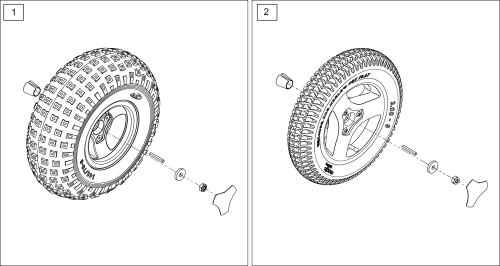 Drive Wheels parts diagram