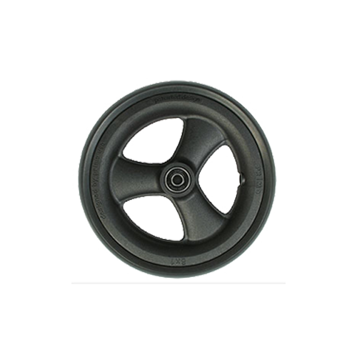7 X 1in. Primo 3-Spoke Low Profile Black Caster Wheel