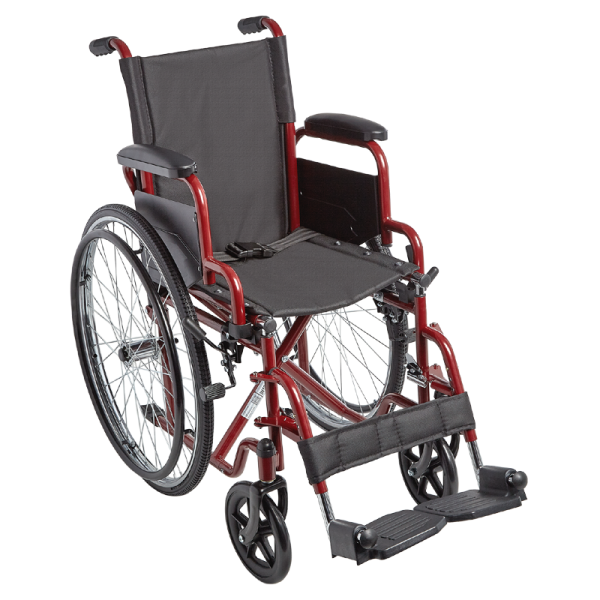 Wheelchair Seat Cushion, Comfort Wheelchair Cushion and Pad, Recliner Red