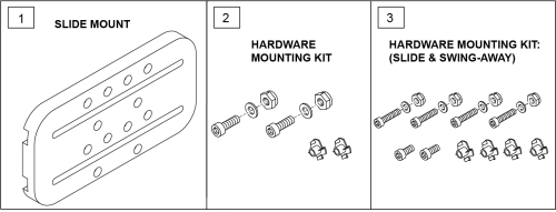 Slide Mount parts diagram