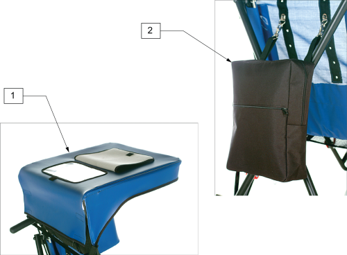 Accessories parts diagram