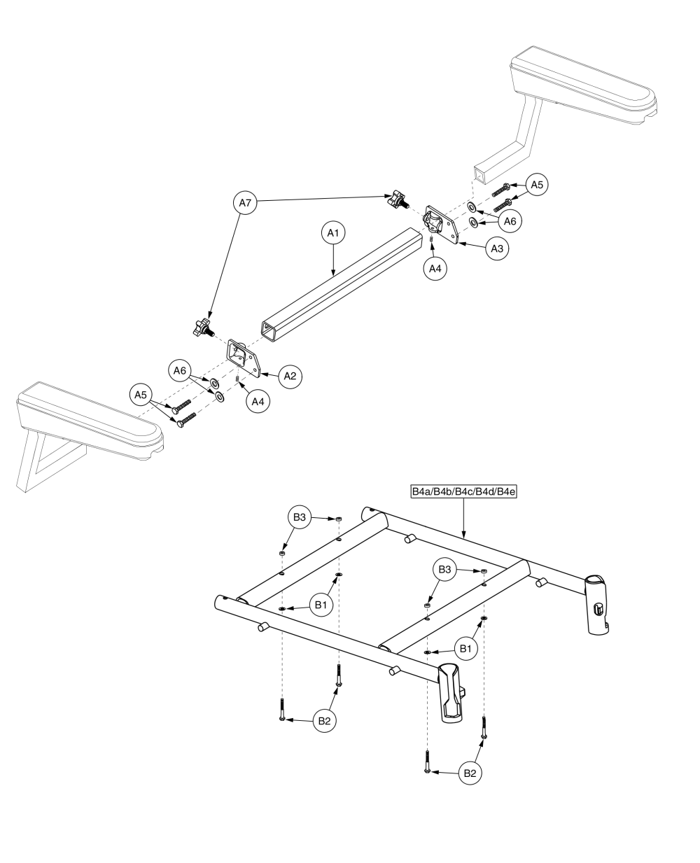 H - Frames - Pinchless Hinge - Elr Sa Taper Pin 20w parts diagram