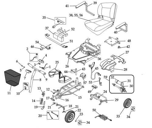 Parts For Bobcat X4 parts diagram