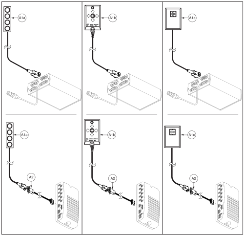 4 Way Seating Controls For Aam And Switch-it parts diagram