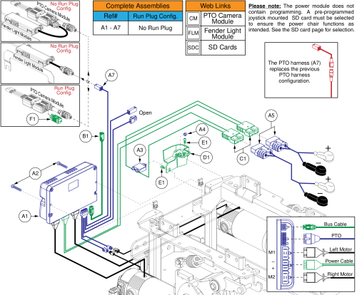 Ql3 Electronics, 6mph Accu-trac Motors, Lighting Fend. / Pto Qbc, Q6 Edge 2.0/3 parts diagram