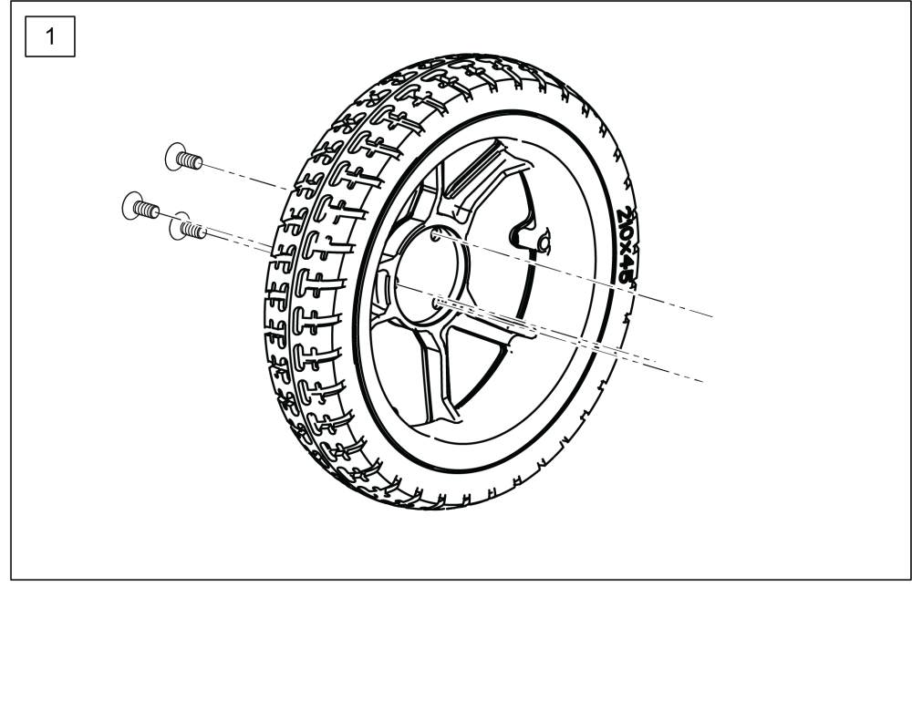 Drive Wheel parts diagram