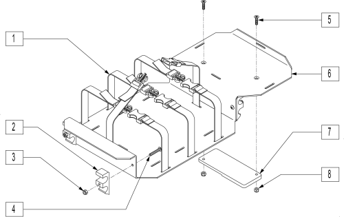 Vent And Battery Tray parts diagram