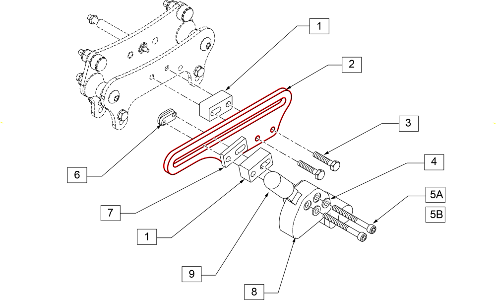 Wheel Lock Assembly parts diagram