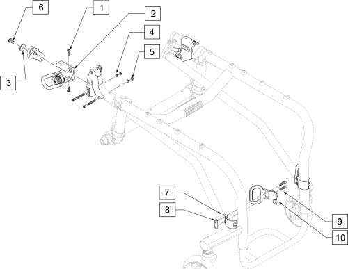 Nitrum Hybrid Frame Transit Kit - Wc19 parts diagram