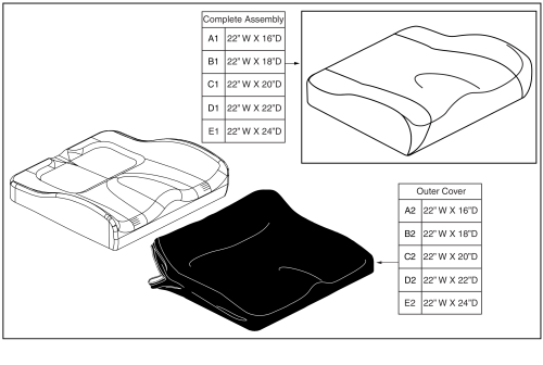 Seat Cushions, 22